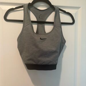 Nike Women's Heather Gray Sports Bra